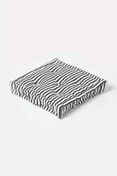 Image of Cotton Thin Stripe Floor Cushion