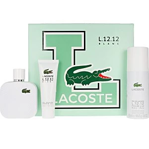 Image of EAU DE LACOSTE L.12.12 BLANC Pour Homme set 3 pz