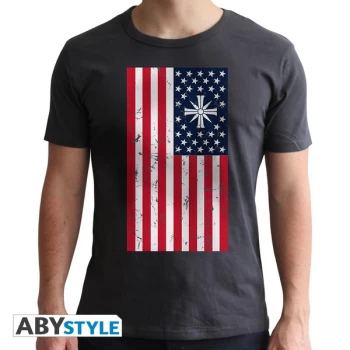 Image of Far Cry - Flag - Mens Medium T-Shirt - Grey