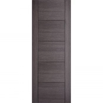 Image of Vancouver Internal Prefinished Ash Grey 5 Panel Door - 686 x 1981mm