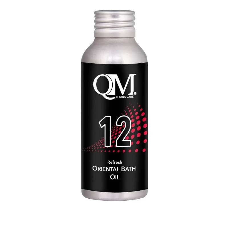 Image of Oriental bath oil recovery QM Sports QM12 Noir Unisex 100 mL