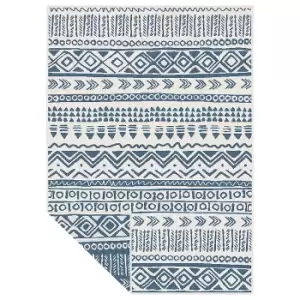 Image of Duo Weave Indoor/Outdoor Rug - Tribal Ocean - 120x170cm