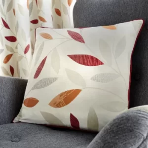 Image of Fusion Beechwood Cushion Red
