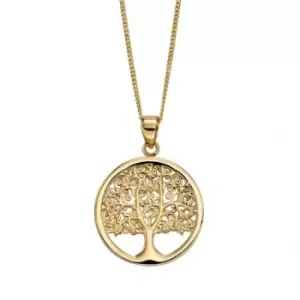 Image of Yellow Gold Tree Of Life Pendant GP2150