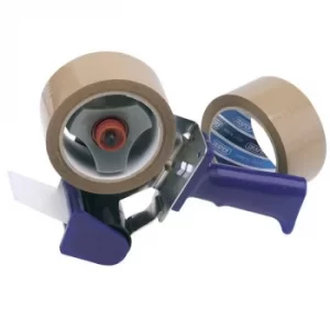 Image of Draper Hand-Held Packing (Security) Tape Dispenser Kit with Two Reels of Tape