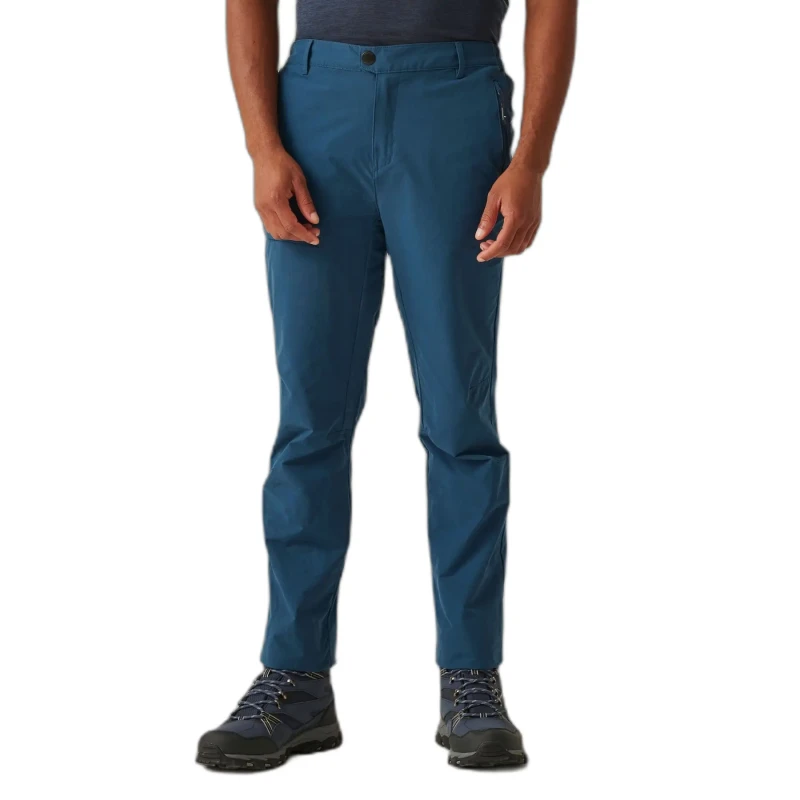 Image of Hiking trousers Regatta Highton II Bleu Male 44 Short