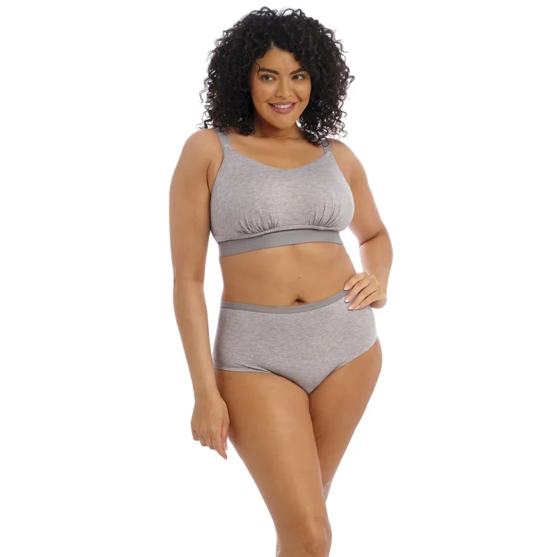Image of Elomi Womens panties Elomi Downtime Gris Female 3XL