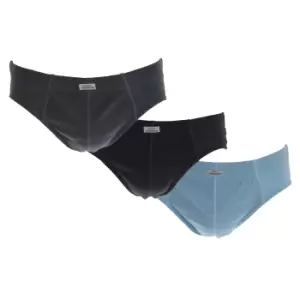 Image of Tom Franks Mens Briefs (Pack Of 3) (M) (Navy/Blue)