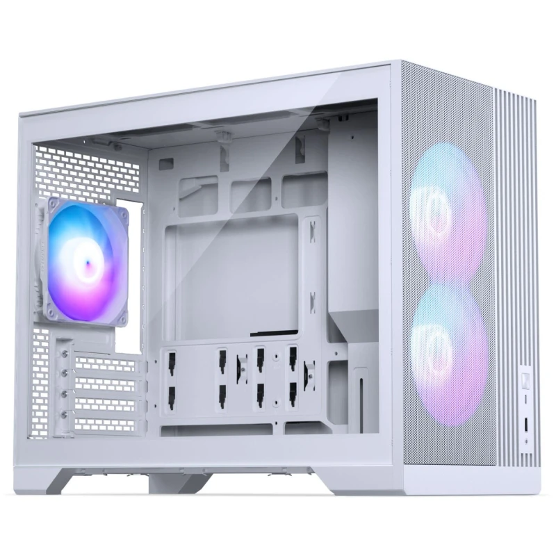 Image of Phanteks XT M3 Micro-ATX PC Case White Tempered Glass 3x 120mm ARGB Fans - PH-XT325M_DWT01