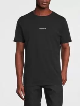 Image of Les Deux Lens Logo T-Shirt - Black