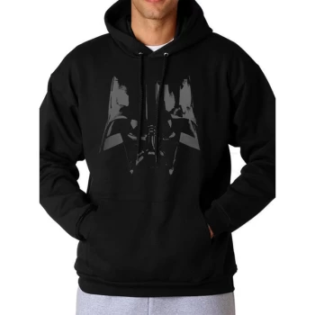Image of Star Wars - Unisex Vader Close Up Full Length Hoodie (Black)