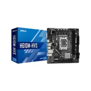 Image of Asrock H610M-HVS Intel H610 LGA 1700 micro ATX