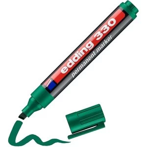 Image of Chisel Tip Permanent Marker Green