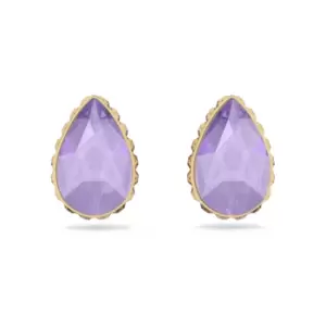 Image of Orbita Stud Drop Cut Multicolored Gold-tone Plated Earrings 5641405