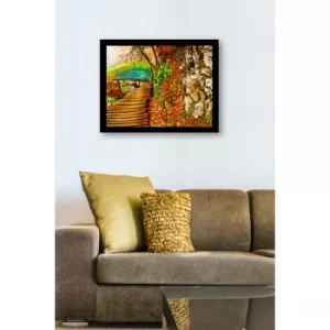 Image of SC1022 Multicolor Decorative Framed MDF Painting