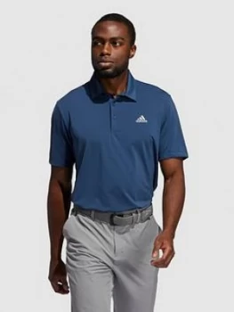 Image of Adidas Golf Ultimate 365 Solid Polo Shirt - Navy