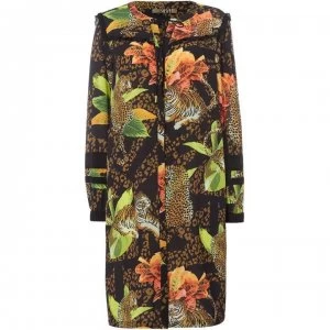 Image of Biba Jungle Shift Dress - Multi-Coloured