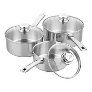 Image of Tala Performance Classic Grade 3 Piece Saucepan Set