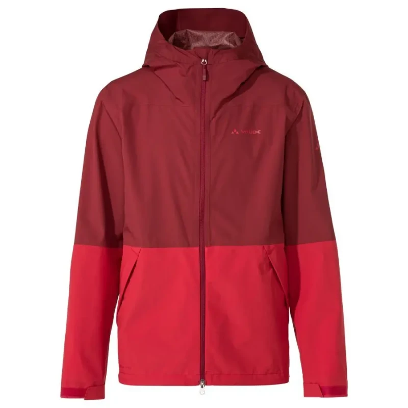 Image of Hiking jacket VAUDE Neyland 2.5 L Rouge Male 2XL