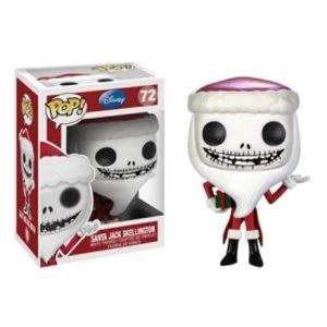 Image of Santa Jack Nightmare Before Christmas Funko Pop Vinyl Figure