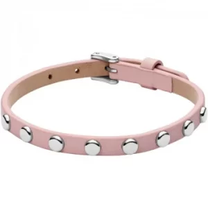 Image of Ladies Fossil Silver Plated Iconic Bracelet