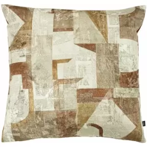 Image of Ashley Wilde Neutra Jacquard Cushion Cover (50cm x 50cm) (Sunstone/Terracotta) - Sunstone/Terracotta