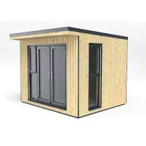 Image of Forest Garden Xtend+ 10x9 Pent Tongue & groove Cabin - Assembly service included