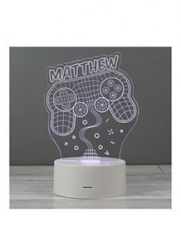 Image of Personalised LED Game Pad Night Light