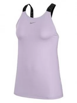 Image of Nike Training Pro Elastika Tank - Lilac