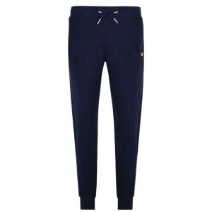 Image of True Religion Logo Jogging Bottoms - Navy/Gold 4142