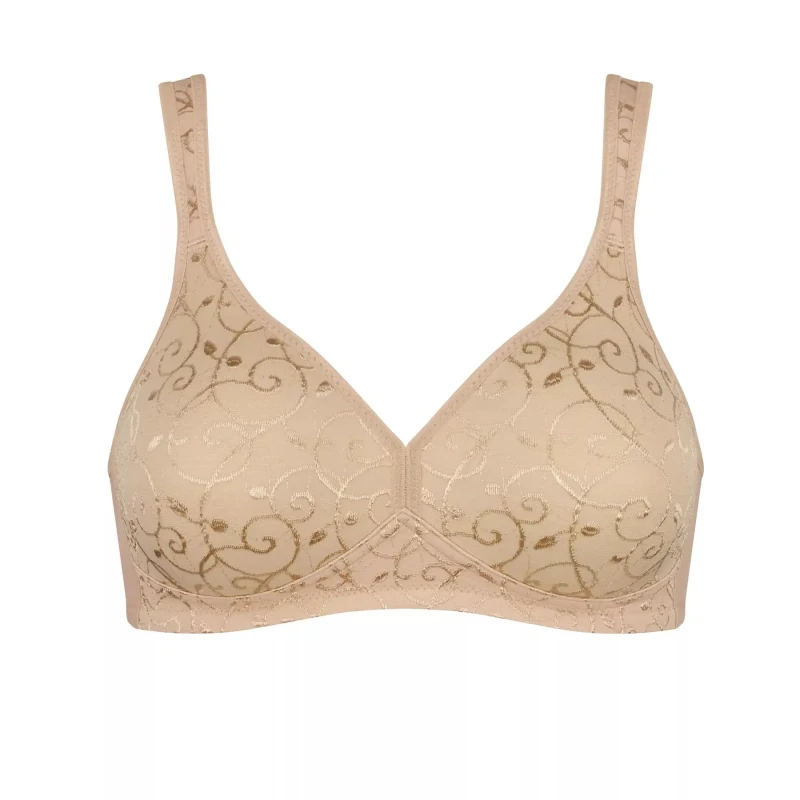 Image of Triumph Womens cotton bra Triumph Elegant N Beige Female 95C