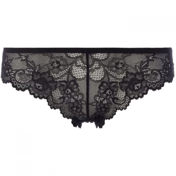 Image of Triumph Lace brazilian string - Black