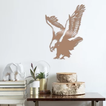 Image of Eagle - Copper Copper Decorative Metal Wall Accessory