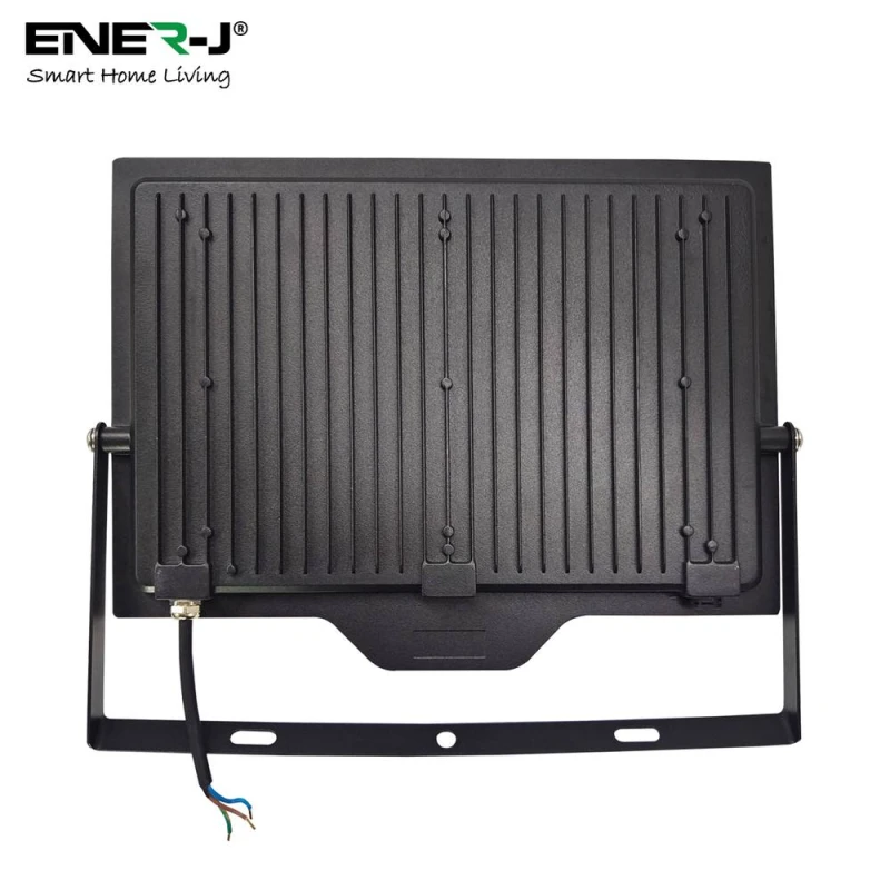 Image of ENER-J 200W LED Floodlight CCT Switchable 3000K 4000K 6000K IP65 in Black Unisex