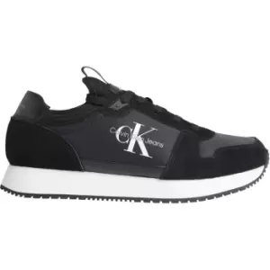Image of Calvin Klein Jeans Runner Sock Laceup Ny-Lth - Black