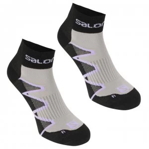Image of Salomon XA Pro 2 Pack Ladies Running Socks - Marrocan Blue