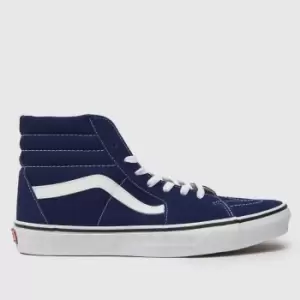 Image of Vans Sk8-hi Trainers In Blue