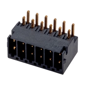 Image of Phoenix 1859534 DMC 0,5/ 6-G1-2,54 THR 2-Row PCB Header 6A 160V 6 ...