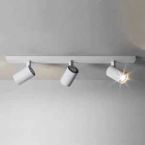 Image of 3 Light Triple Spotlight Bar White, GU10