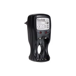 Image of Kodak K625E-EU European 2 Pin 2 or 4 AA/AAA Battery Charger only - Black