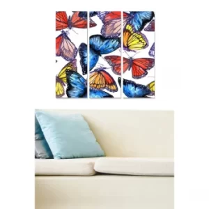 Image of MDF265711706 Multicolor Decorative MDF Painting (3 Pieces)
