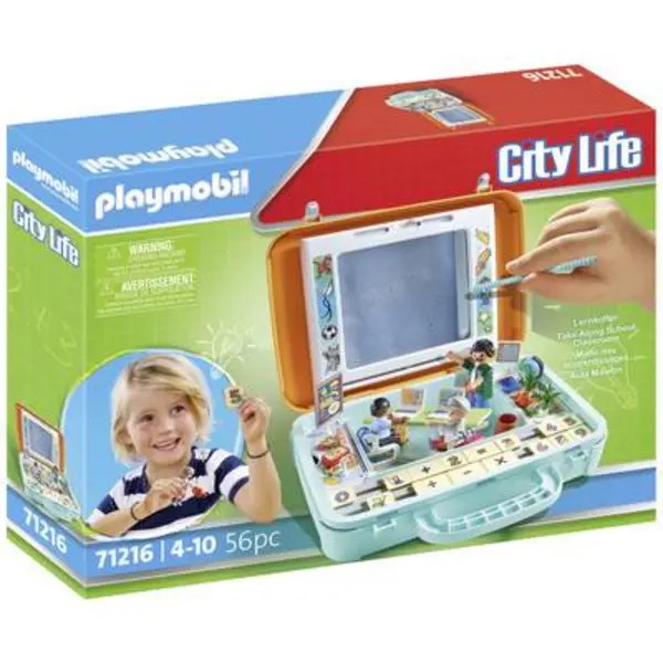 Image of Playmobil City Life Case for learning 71216