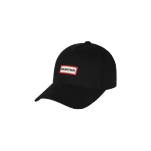 Image of Hunter Hunter Logo Baseball Cap - Black