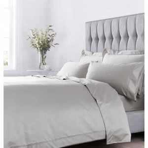 Image of Hotel Collection Hotel 1000TC Egyptian Cotton Square Pillowcase - Light Grey
