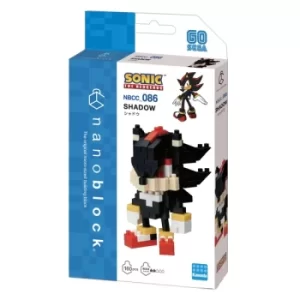 Image of Shadow (Sonic The Hedgehog) Nanoblock Figure