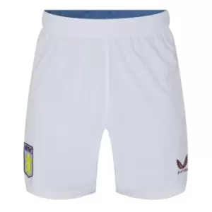 Image of Castore Aston Villa Fan Edition Home Shorts - White