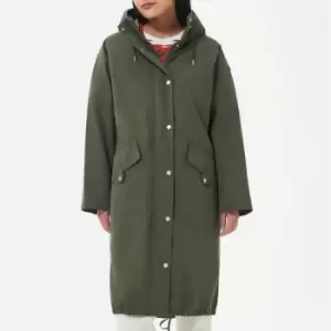 Image of Barbour Arran 3-In-1 Shell Showerproof Coat - UK 12