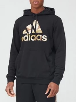Image of adidas Camo Hoodie - Black Size M Men