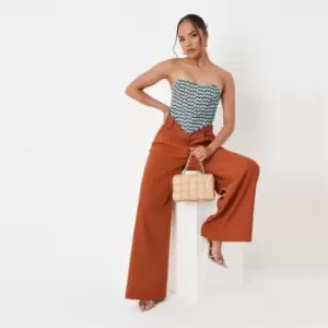 Image of Missguided Masculine Oversized Trouser - Orange