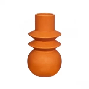 Image of Sass & Belle Terracotta Angled Totem Vase